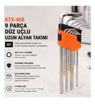 Kalemhane 9 Parça Alyan Seti Yüksek Kalite