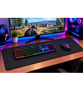 HADRON ZR917 Mouse Pad 300 x 700 mm Siyah