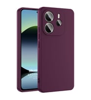 Microsonic Xiaomi Redmi Note 14 5G Kılıf Groovy Soft Mor (Mor)
