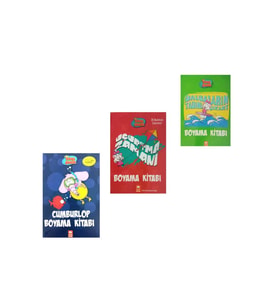 Kral Şakir Boyama Kitabı 3 Kitap 16 Sayfa
