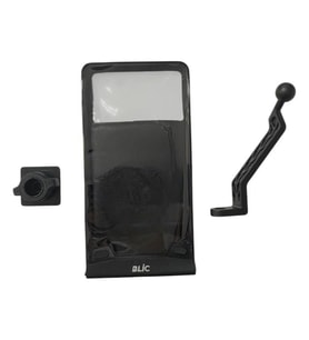 Motobir BST20 Telefon Tutucu Pvc 4'' - 7" Ayna Bağlantılı