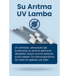 E-50 UV Su Arıtma Lambası – Etkili ve Güvenilir Dezenfeksiyon