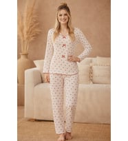 Kadın 16001 Kaşkorse % 100 Pamuk Pijama Takımı