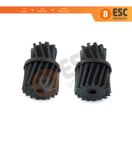 2 Adet Mercedes W203 W211 CLK W209 A209 için Kapı Kilit Tamir Dişlisi 2037200135