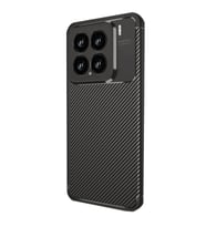 Xiaomi Mi 15 Kılıf Auto Focus Karbon Kapak - Siyah