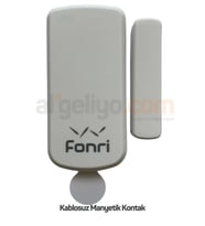 Fonri Alarm 1 G Wi Fi Smart Akıllı Alarm Kablosuz Manyetik Kontak Pil Dahil Kapı Açılma Sensörü