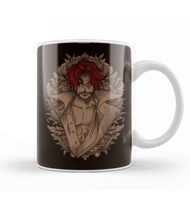 One Piece Straw Hat Red Hair Pirate The Emperor Of The Sea Kupa Bardak Porselen