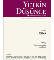 Yetkin Düşünce Dergi 33.Sayı Ocak-Şubat-Mart 2026