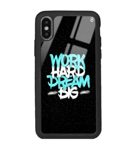 iPhone Xs Uzay Motto Tasarımlı Glossy Telefon Kılıfı