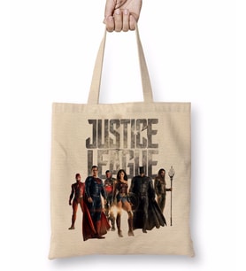 Justice League Bez Çanta Uzun Saplı