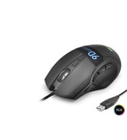 X10 Gaming Mouse 12800 Dpi 9 Tuş Makro 1000 Hz Rgb - Siyah