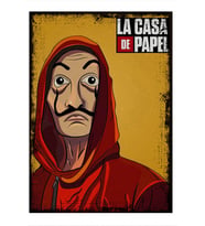 ekart La Casa De Papel Dizi Film Afişi Mdf poster