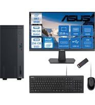 Asus Expertcenter P500MV Intel Core I7-13620H 96GB Ddr5 256GB SSD Freedos 100Hz 23.8 IPS Mon. Minitower Masaüstü Bilgisayar WB7136216512B0DF31+Zettausbbellek