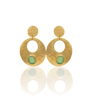 Kadir Jewellery 22 Ayar Altın Kaplama Vintage Küpe -El İşçiliği Ve Hipoalerjenik Küpe