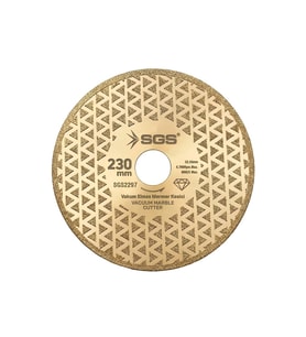 SGS VAKUM ELMAS MERMER KESİCİ 230MM SGS2297