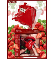 Amora Secret Fantezi Tüketilebilen Yenilebilir Çilek Aromalı İç Çamaşırı Takımı