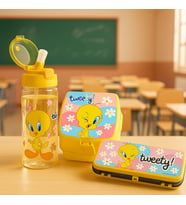 Lisanslı Okul Seti 500 ml Matara, Beslenme Kutusu, Kalem Kutusu