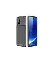 Samsung Galaxy A91 (S10 Lite) Uyumlu Kılıf Zore Negro Silikon Kapak (Siyah)