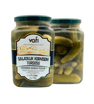 Vafi Turşu Serisi Salatalık Kornişon Turşusu 1000cc-500gr