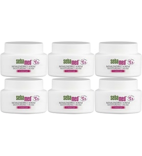 Sebamed Nemlendirici Cilt Bakım Kremi 75ML Günlük Bakım (Yüz - Boyun - Vücut) (6 Lı Set)
