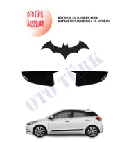 Hyundaı İ20 Yarasa Batman Ayna Kapağı Sinyalli 2014 Ve Sonrası (Siyah)