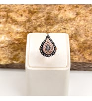 Elmas Montür Rosegold Özel Üretim Gümüş Set Takım - LVRSET16