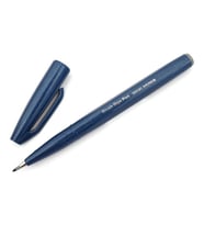 Pentel Brush Sign Pen BLUE-BLACK 