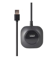 Vcom DH207 Usb 2.0 4 Port Usb Çoklayıcı (Siyah - Beyaz)