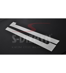 Fiat Doblo Krom Sürgülü Kapı Çıtası 2 Prç 2010-2022