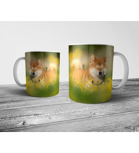 Pixxa Shiba Inu - Köpek Kupa Bardak Model 3