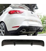 Seat Leon Mk3 Style Difüzör Piona Black Çıkışsız 2012 2013 2014 2015 2016
