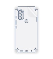 SChitec MOTOROLA Moto G71 5G Uyumlu Fullbody Arka Kaplama Hidrojel Koruyucu Film