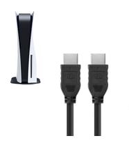 Hdmi Kablo 1.5mt 4K Full HD Premium Yüksek Hızlı PS3 PS4 PS5 Playstation 5 Görüntü Kablosu (Siyah)