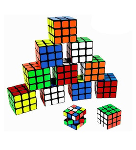 12 ADET VIP 3X3 ZEKA KÜPÜ 3X3 SABIR KÜPÜ 3X3 RUBİKS CUBE TAKILMA YAPMAZ EĞİTİCİ OYUNCAK ZEKA KÜPÜ