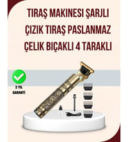 Titreşim Motorlu Erkek Saç Sakal Düzeltici