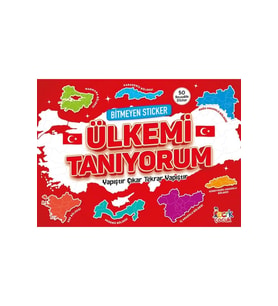 Bitmeyen Sticker Ülkeni Tanıyorum Nesil Çocuk