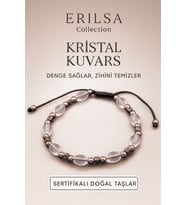 Sertifikalı Ham Kristal Kuvars Taşı Bileklik – Zihni Temizler, Enerji Dengeleyici (Çok Renkli)
