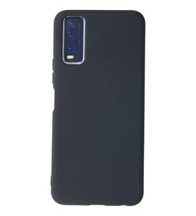 Newface Vivo Y11S Kılıf Nano içi Kadife Silikon - Gri