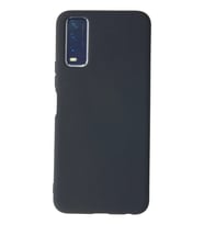 Newface Vivo Y11S Kılıf Nano içi Kadife Silikon - Gri
