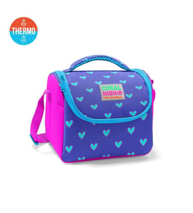 Coral High Kids Lavanta Pembe Kalp Desenli Thermo Beslenme Çantası 11706