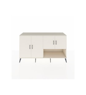Kronos Konsol 6 Raflı 4 Kapaklı 176x59x99 Aytaşı-Aytaşı/Çam