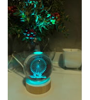 Ledli Işıklı Küre Dönme Dolap