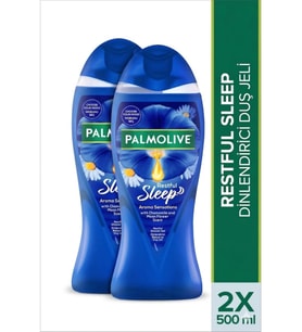 Palmolive Aroma Sensations Sleep Duş Jeli 500ML X2 Papatya ve Gece Çiçeği Kokusu ile Dinlendirici Etki