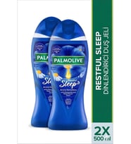 Palmolive Aroma Sensations Sleep Duş Jeli 500ML X2 Papatya ve Gece Çiçeği Kokusu ile Dinlendirici Etki