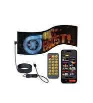Led Panel Cama Yapışan Telefon Kontrollü Led Ekran Panel 16*64 Led Sayısı