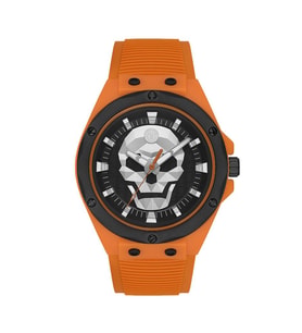 Sergio Tacchini ST.1.10436-3 Silikon Kordon Suya Dayanıklı Turuncu Renk Erkek Kol Saati