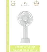 #Vantilatör Sessiz USB Masa Fanı Metal Kasa 3 Kademe Hızlı Güçlü Pervaneli Soğutucu Küçük Vantilatör