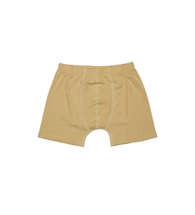 Sarı Düz Organik Supreme Boxer
