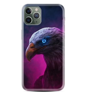 Apple iPhone 11 12 13 14 Pro Max Kılıf Desemli Silikon Kartal 1622