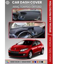 RENAULT MEGANE 3 NAVİGASYONLU BUYUK EKRANLI (2008-2015) Torpido Örtüsü Ön Göğüs Torpido Koruma